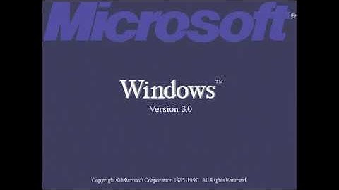 Installing Windows 3.0