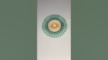 Beautiful Soirograph #spirographity #asmr #spirograph #satisfying #usa #viral #pattern #art #skills