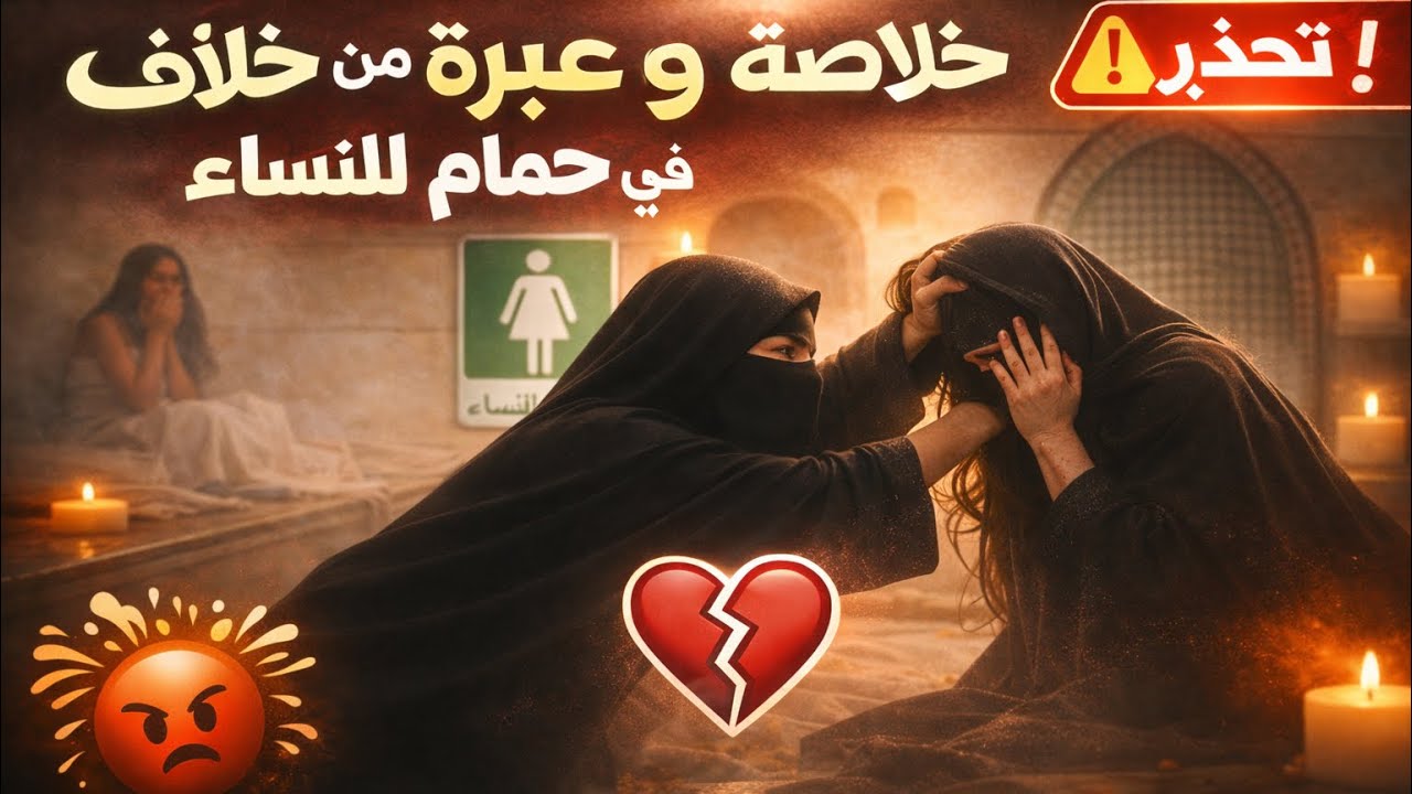 	ما حدث في الحمّام😱, خلاف عادي تحوّل إلى عِبرة عميقة👂	