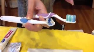 【Amway】　アムウェイ製品　歯ブラシ　デモンストレーション