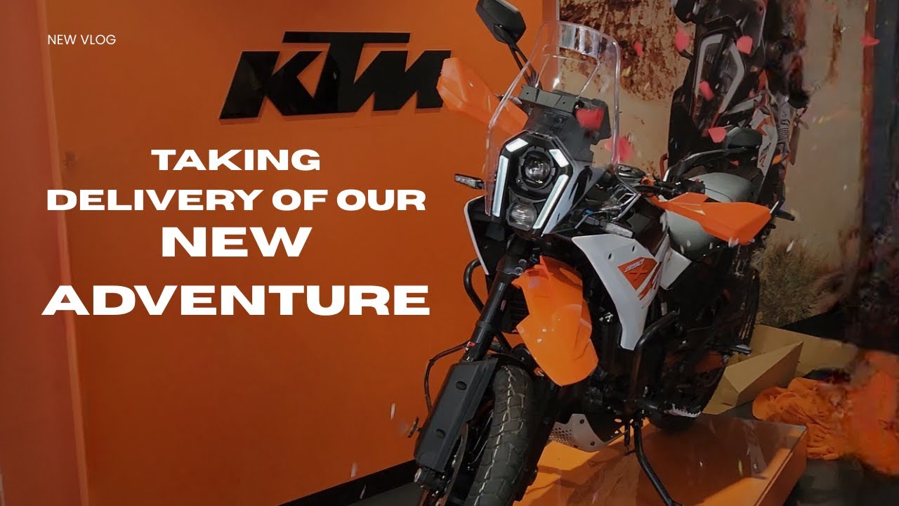 Taking Delivery Of My New Bike