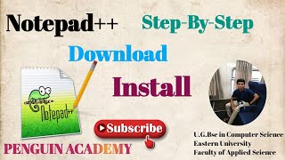How To Download and Install Notepad++ on Windows | Sinhala | Step-By-Step | #NotepadPlusPlus screenshot 5