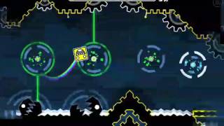 I FINISHED GEOMETRY DASH! - Geometry Dash - Deadlocked by Robtop (3 COINS) [HARD DEMON]