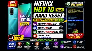 Infinix Hot 10 X682C Hard Reset 2026 | Remove Pattern, PIN & Password Lock | Factory Reset screenshot 5