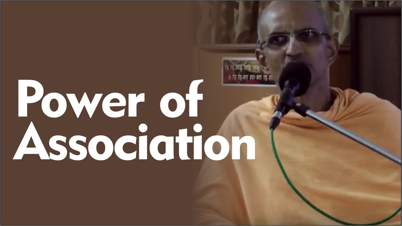 Power of Association by Radha Gopinath Prabhu at Bhaktivedanta Hospital on 10th October 2016