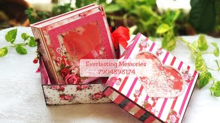 Wedding anniversary gifts | Scrapbook wedding anniversary | Wedding Album | Everlasting Memories