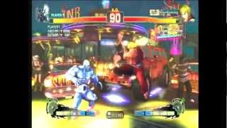 Fighting Online as Ken Against Seth in Super Street Fighter 4 : AE 2012