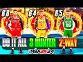 THE TOP 3 POINT GUARD BUILDS IN NBA 2K24!