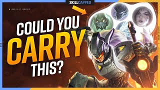 Can YOU Carry BAD Low Elo Teams as Support? - Skill Capped