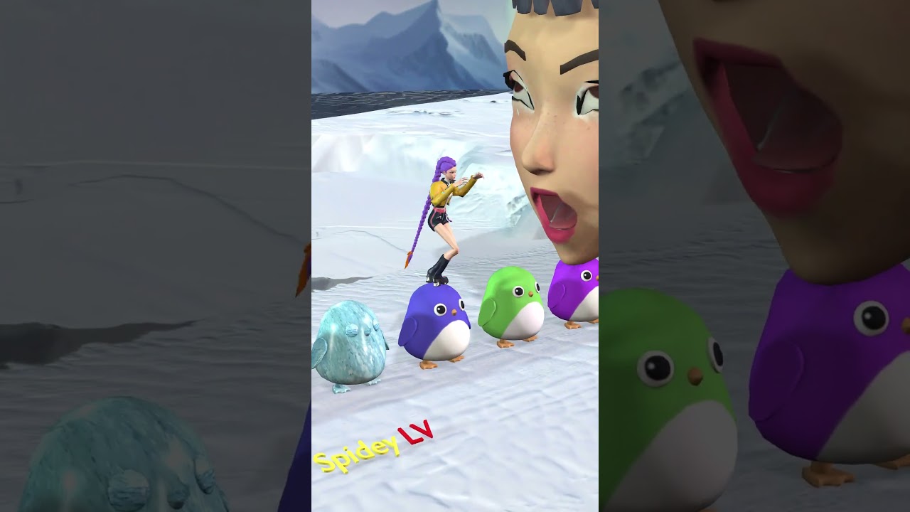 Zoey Play Music Marble 4 #shorts #animation #kpopdemonhunters