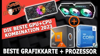 Die beste CPU/Prozessor und GPU/Grafikkarten Kombination 2023 | Welche Kombi ist perfekt? | DasMonty