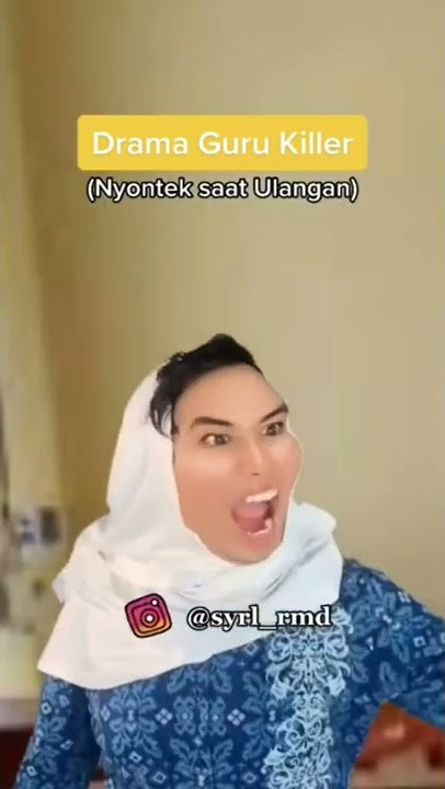 DRAMA “NYONTEK SAAT ULANGAN” || TikTok @syrlrmd || Syahrul Ramadhan