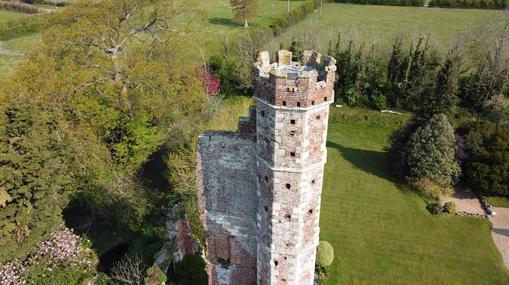 Warblington Castle by Drone