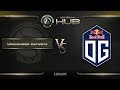 Unchained vs OG Game 3 - TI8 EU Open Qualifiers: Round of 8 - @ODPixel @Sheever