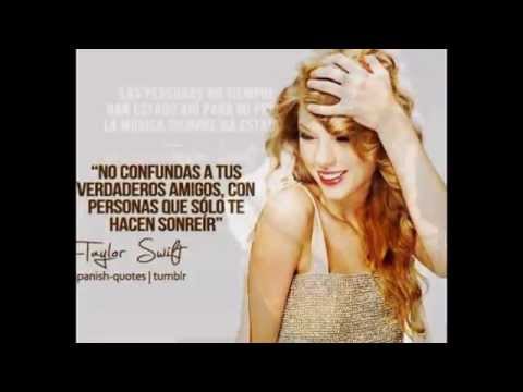 Frases De ~Taylor Swift ~ - YouTube