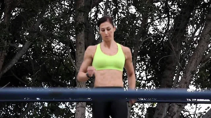 April Steiner-Bennett Photoshoot with ASICS