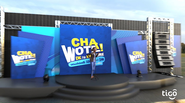 HUKU KWETU NI CHA WOTE!
