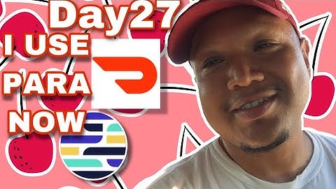 Tips transparency on DoorDash - I downloaded the Para App Today