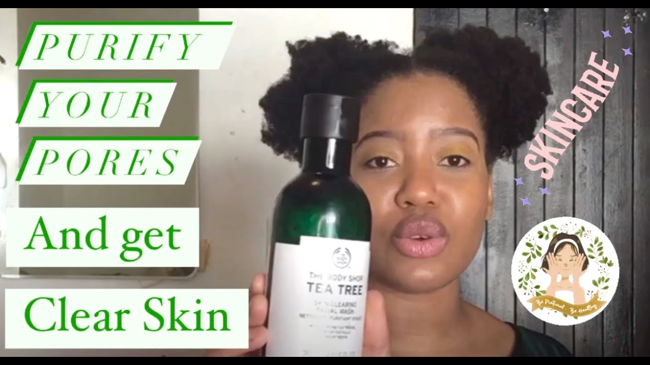 The Body Shop Tea Tree Oil Gel Cleanser Youtube