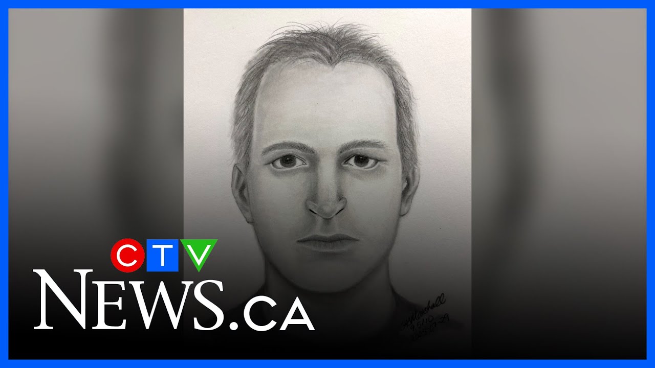Sask. RCMP releases sketch of sexual assault suspect - YouTube