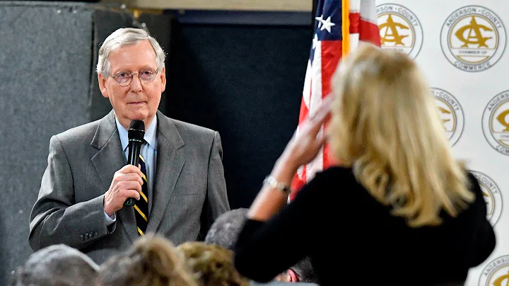 Mitch McConnell confronted by constituent at town ...