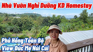 BĐS ĐỒNG NAI, Định Cư Nước Ngoài, Chủ Cần Bán Nhà Vườn Nghỉ Dưỡng - Homestay Đang Kinh Doanh Ổn Định