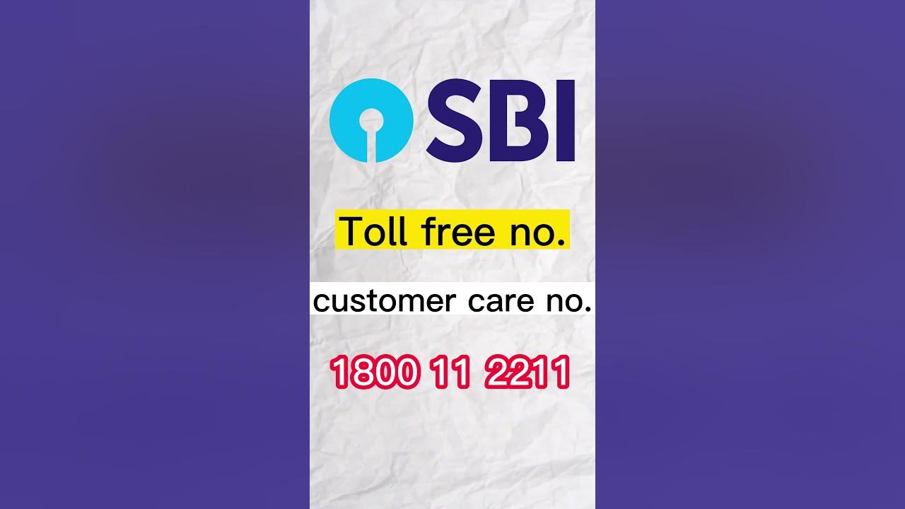 sbi-toll-free-number-sbi-shorts-youtube