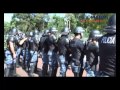 Jardín América: Docentes pretendia cortar la ruta no fue permitida por la policia