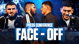 Artur Beterbiev \& Dimitry Bivol Finally Face-off Ahead of Undisputed Fight | FIGHT JUNE 1