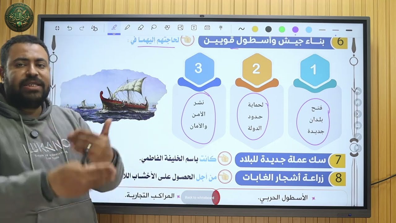 الدولة الفاطمية تاريخ تانية اعدادى | دراسات اجتماعية الترم الثانى