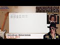 Rock with you - Michael Jackson Guitar Backing Track with chords and lyrics