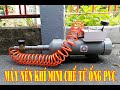 Chế Máy Nén Khí Mini Từ Ống PVC |  How To Make Air Compressor  From PVC pipe