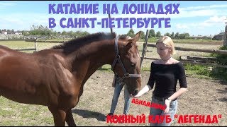 Катание на лошадях в Санкт Петербурге: Конный клуб Легенда Катание на лошадях в Санкт Петербурге: Конный клуб Легенда