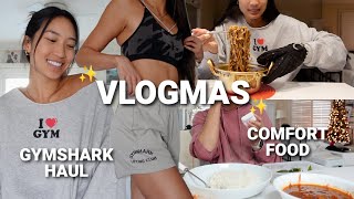 DAY IN THE LIFE | Comfort Meals, Korean Food + Gymshark Haul 🫶🏻