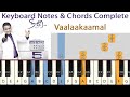 Vaalaakkaamal keyboard notes  chords complete  tamil christian song  neerae gersson edinbaro