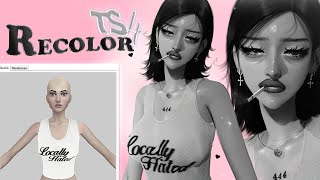 The Sims 4 🦴 How to Recolor Custom Content 2023 ♡