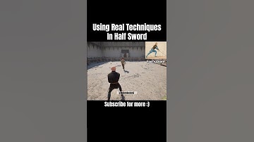Using Real Techniques In Half Sword: Fool’s Guard | Half Sword Demo