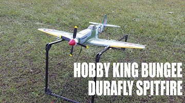 Durafly Spitfire Hobbyking Bungee Launch