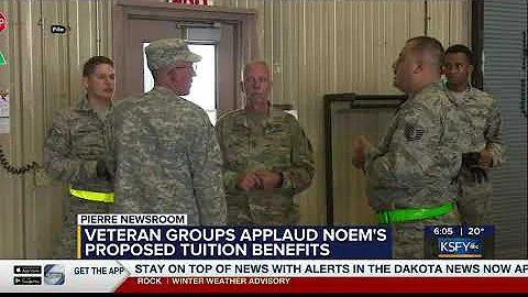 Veteran groups applaud Governor Kristi Noem's prop...
