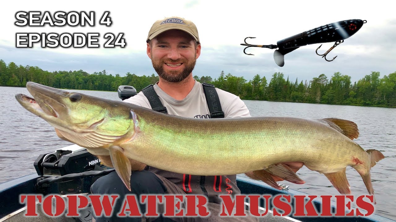 Topwater Muskie Fishing Tips and Tricks! S4.E24 