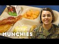 Cooking breakfast for 1500 on a us navy ship