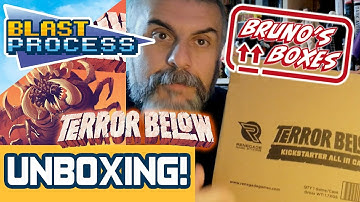 Terror Below by Renegade Games Board Game Unboxing! | Bruno
