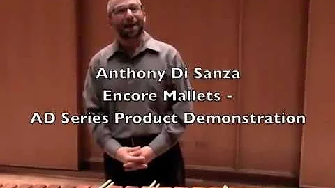 Encore Mallets: Anthony Di Sanza Series Product De...