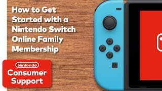 nintendo switch online family sharing