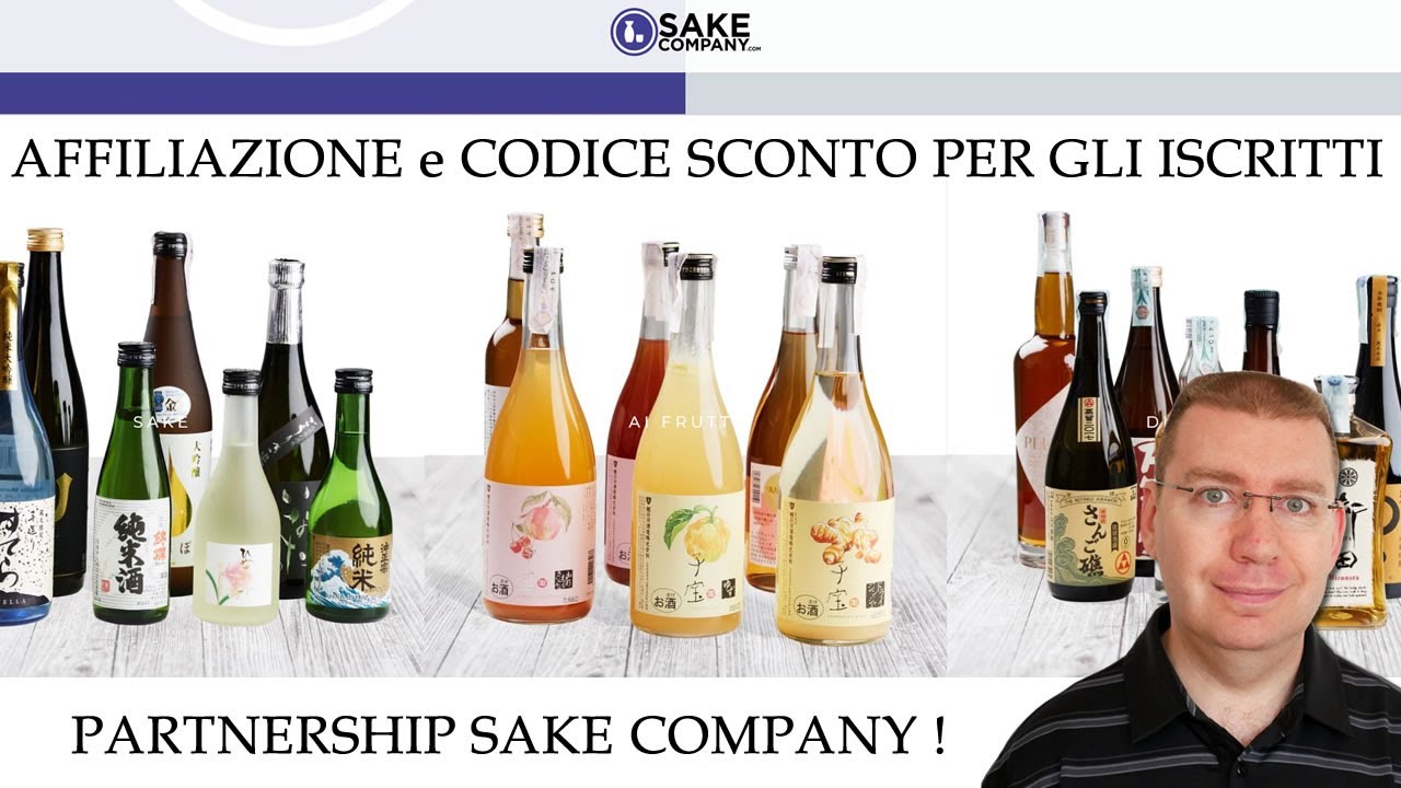 SAKE COMPANY CODICE SCONTO ! Omotenashi Anime YouTube