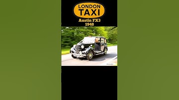 London Taxi Evolution (1834-2025) #shorts