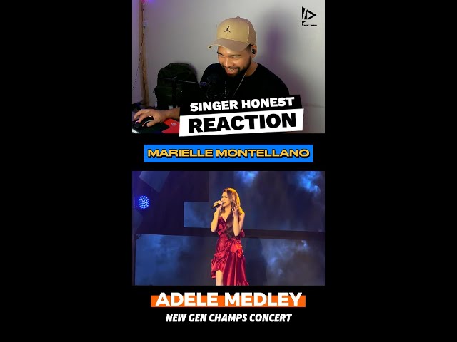 MARIELLE MONTELLANO belts out Adele Medley New Gen Champs Concert - SINGER HONEST REACTION class=