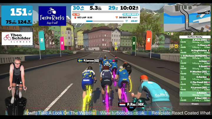 ZWIFT MEETUP CHRISTINE CLEARY SUPRISE RIDE