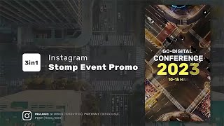 Instagram Stomp Event Promo ( After Effects Template )