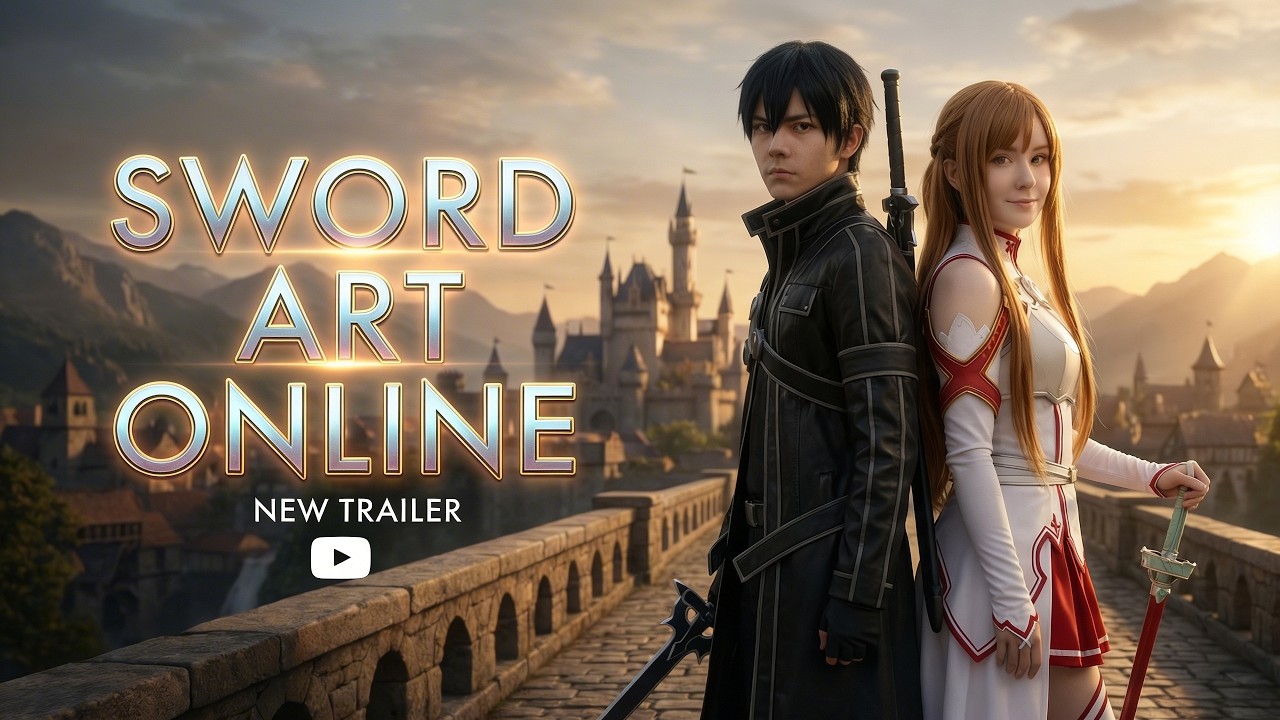 Sword Art Online: Aincrad - Live Action AI Trailer
